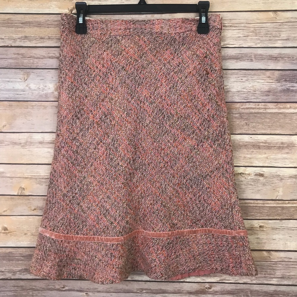 GAP Wool Blend Pink Skirt Women’s Size 2